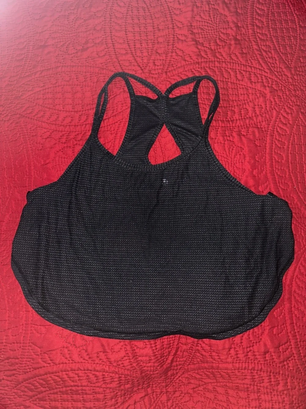 Lululemon Flowy Cropped Loose Fit Tank top size 6 - Picture 1 of 4